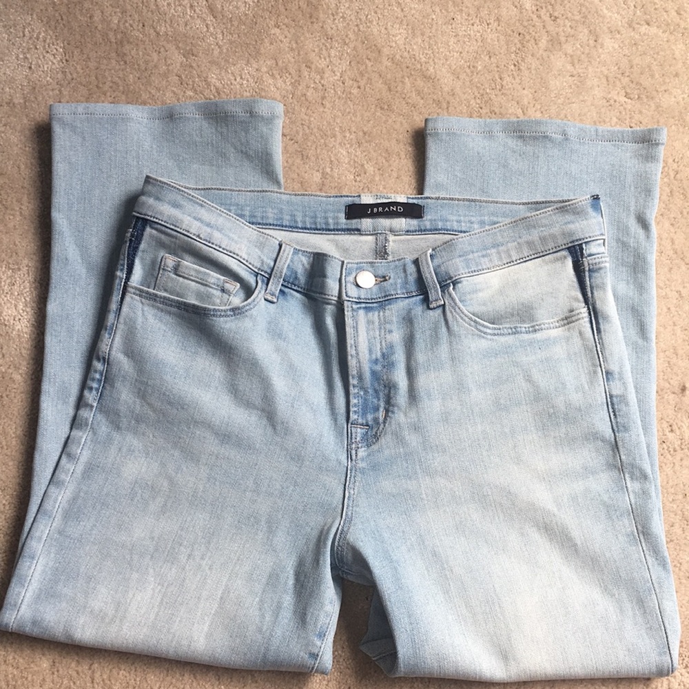 J Brand Wide Leg Crop